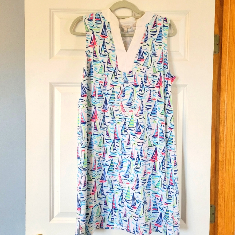 Vintage Talbots Petite Large Women's Sundress
